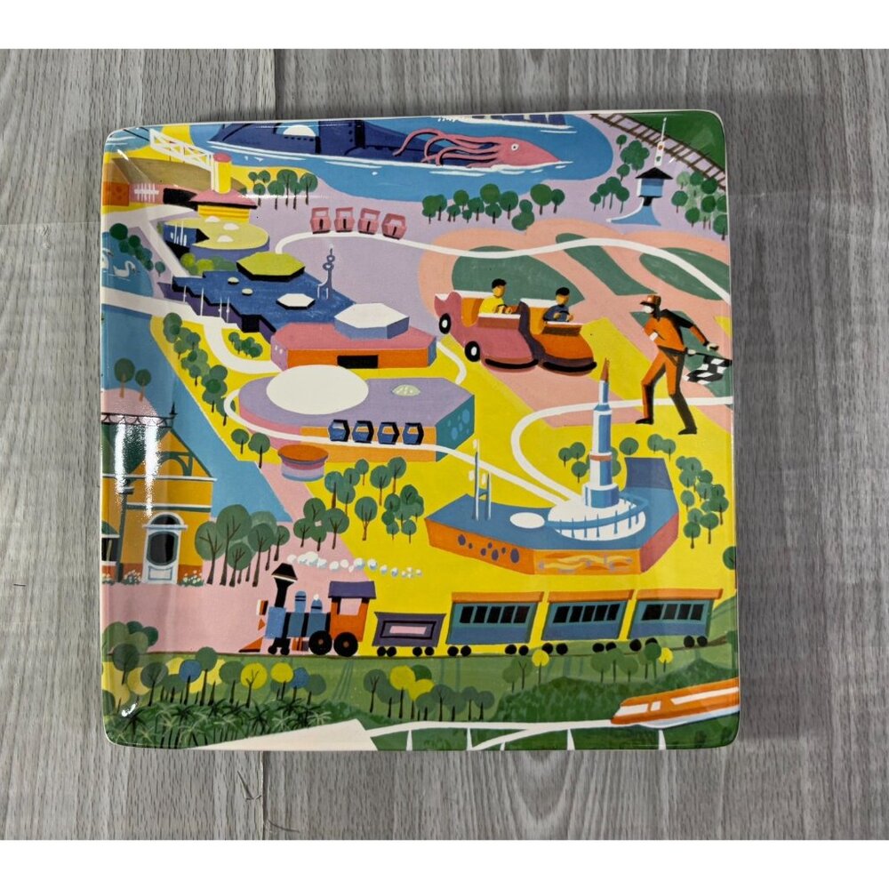 Disney World Preview Center Map Plates by Kevin Kidney & Jody Daily set x 3 - Picture 11 of 12